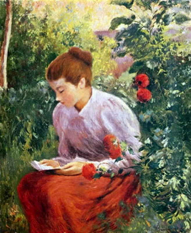 Fondazione Enrico Piceni, Milano, ItaliaLettura tra i fiori